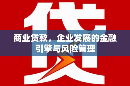 汾阳商业贷款，企业发展的金融引擎与风险管理