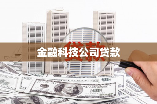 汾阳金融科技公司贷款