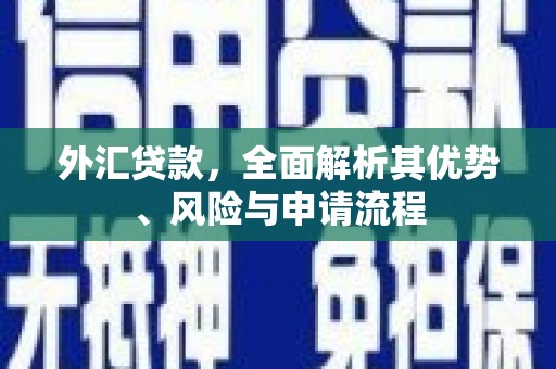 汾阳外汇贷款，全面解析其优势、风险与申请流程