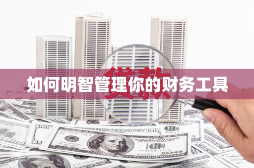 汾阳如何明智管理你的财务工具
