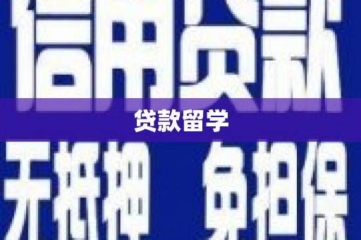 汾阳贷款留学