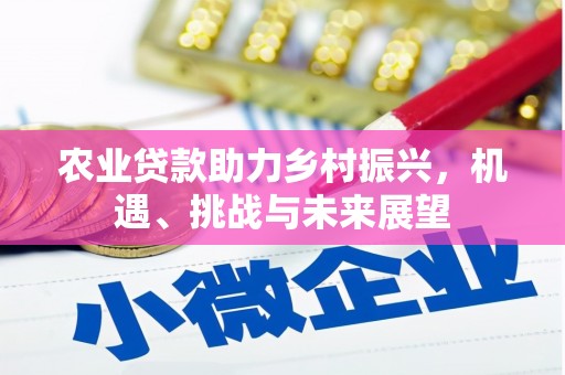 汾阳农业贷款助力乡村振兴，机遇、挑战与未来展望