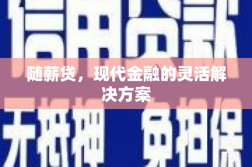 汾阳随薪贷，现代金融的灵活解决方案