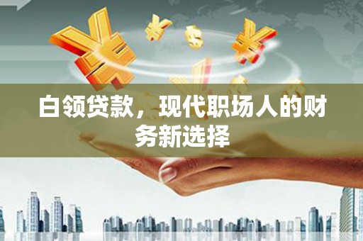 汾阳白领贷款，现代职场人的财务新选择