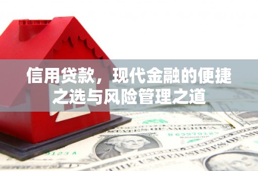 汾阳信用贷款，现代金融的便捷之选与风险管理之道