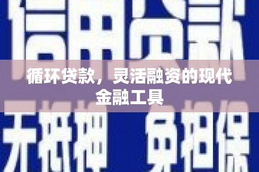 汾阳循环贷款，灵活融资的现代金融工具
