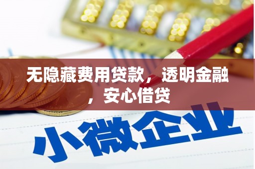 汾阳无隐藏费用贷款，透明金融，安心借贷