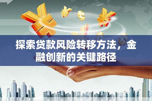 汾阳探索贷款风险转移方法，金融创新的关键路径