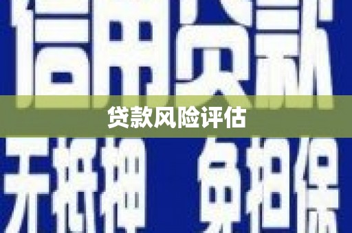 汾阳贷款风险评估