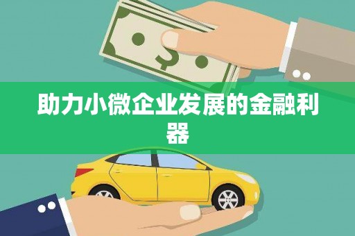 汾阳助力小微企业发展的金融利器