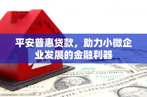汾阳平安普惠贷款，助力小微企业发展的金融利器