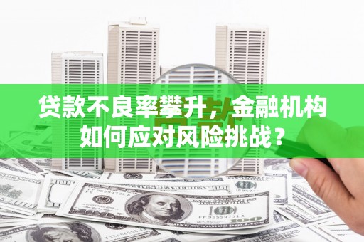 汾阳贷款不良率攀升，金融机构如何应对风险挑战？
