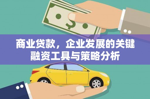 汾阳商业贷款，企业发展的关键融资工具与策略分析