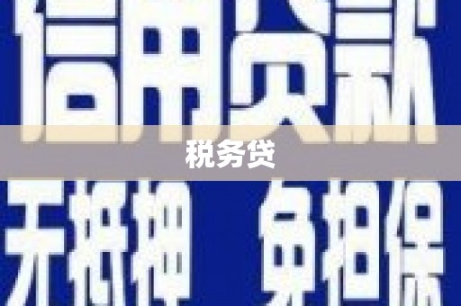 汾阳税务贷