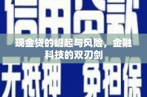 汾阳现金贷的崛起与风险，金融科技的双刃剑