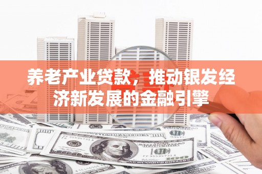 汾阳养老产业贷款，推动银发经济新发展的金融引擎