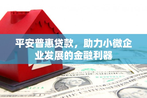 汾阳平安普惠贷款，助力小微企业发展的金融利器