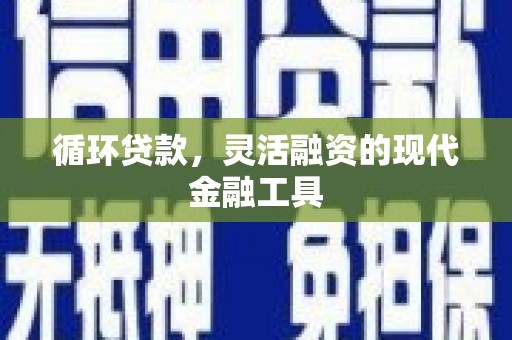汾阳循环贷款，灵活融资的现代金融工具