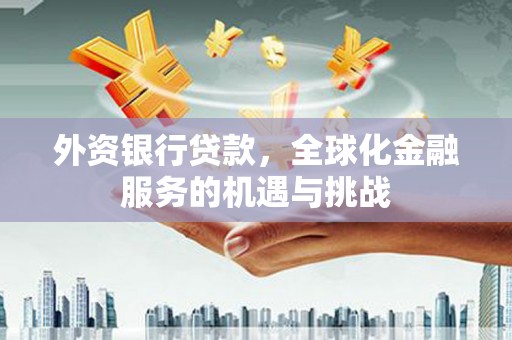 汾阳外资银行贷款，全球化金融服务的机遇与挑战